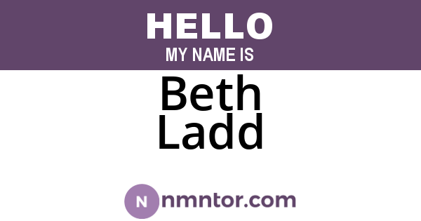 Beth Ladd