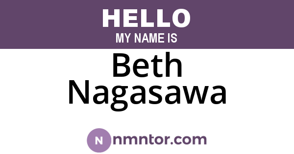 Beth Nagasawa