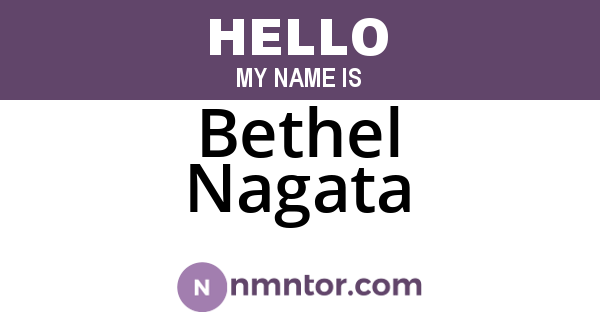 Bethel Nagata