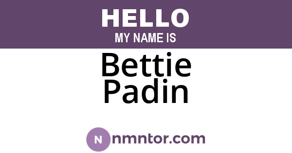 Bettie Padin