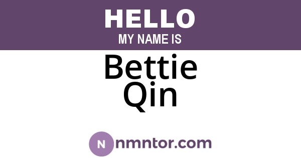 Bettie Qin