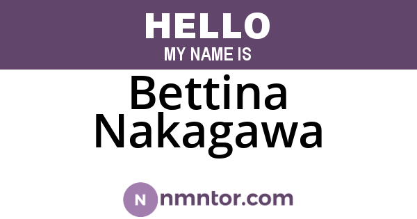 Bettina Nakagawa