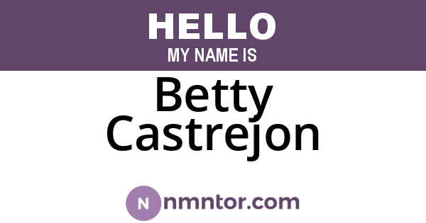 Betty Castrejon