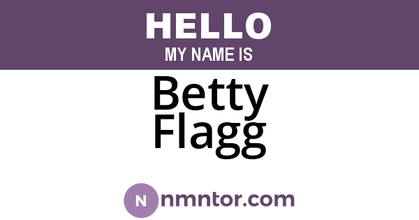 Betty Flagg