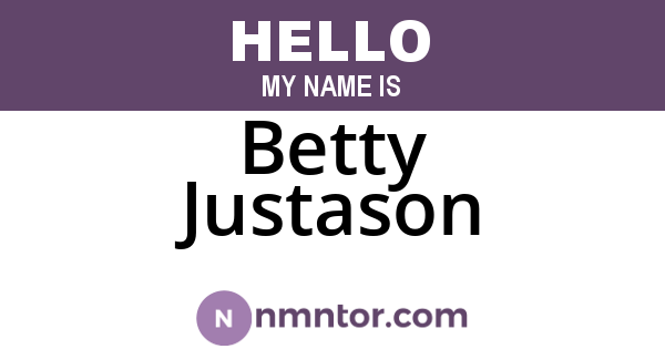 Betty Justason