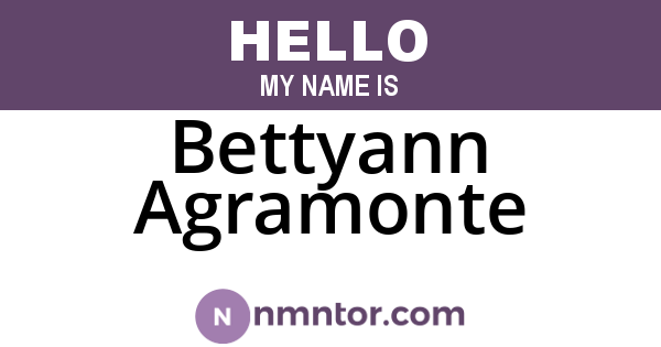 Bettyann Agramonte