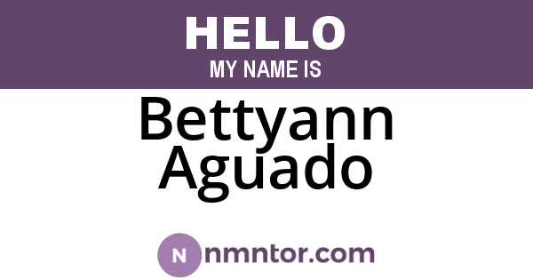 Bettyann Aguado