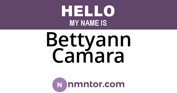Bettyann Camara