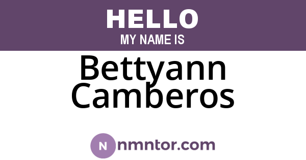 Bettyann Camberos