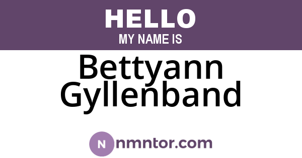 Bettyann Gyllenband