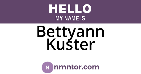 Bettyann Kuster