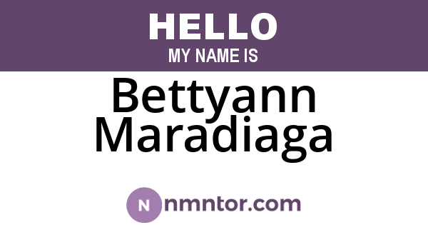 Bettyann Maradiaga