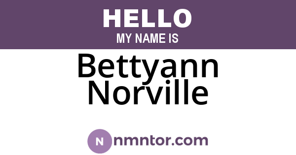 Bettyann Norville