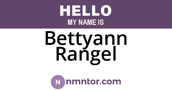 Bettyann Rangel