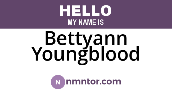 Bettyann Youngblood
