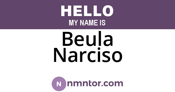 Beula Narciso