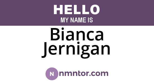 Bianca Jernigan