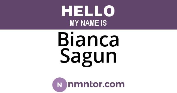 Bianca Sagun