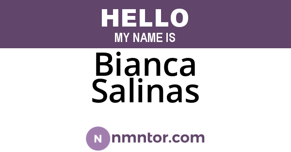 Bianca Salinas
