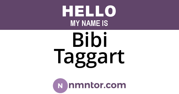 Bibi Taggart