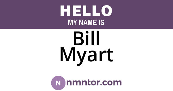 Bill Myart