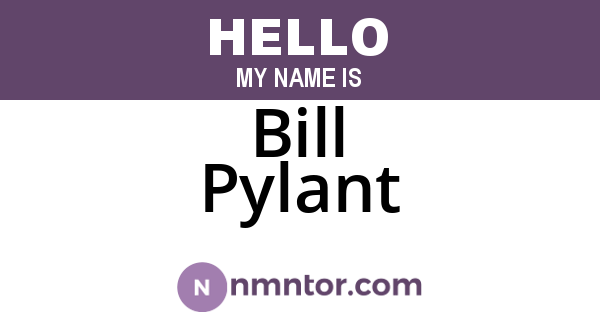 Bill Pylant