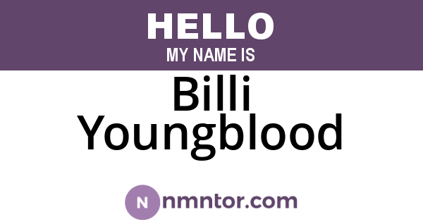 Billi Youngblood