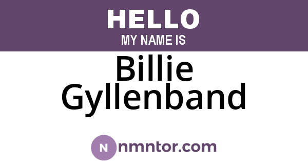 Billie Gyllenband
