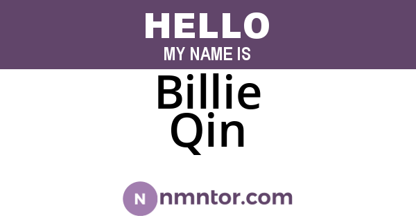 Billie Qin