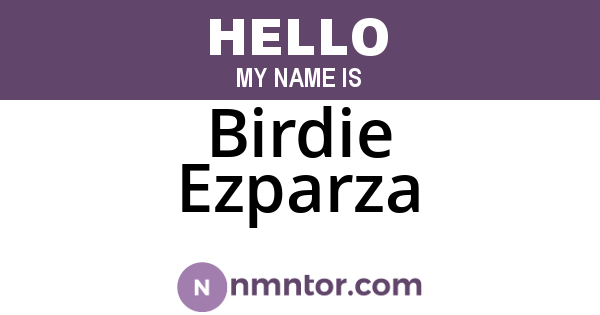 Birdie Ezparza