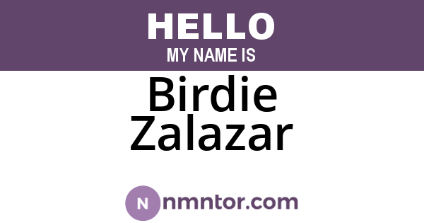 Birdie Zalazar