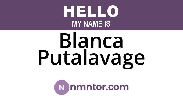 Blanca Putalavage