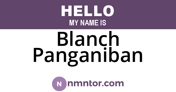 Blanch Panganiban