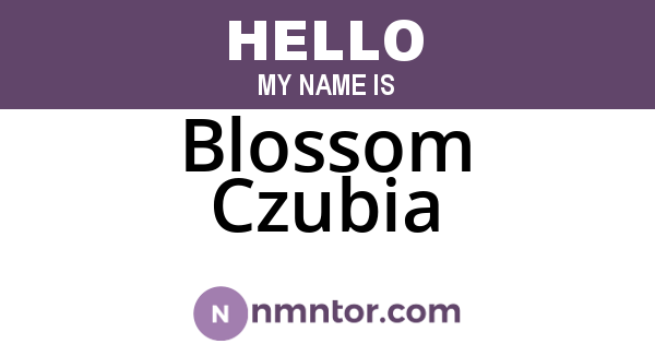 Blossom Czubia