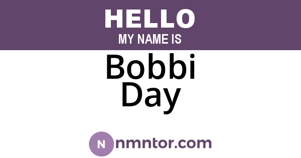 Bobbi Day