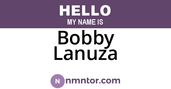 Bobby Lanuza