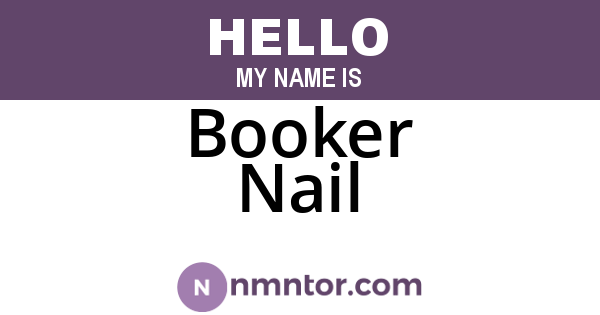 Booker Nail