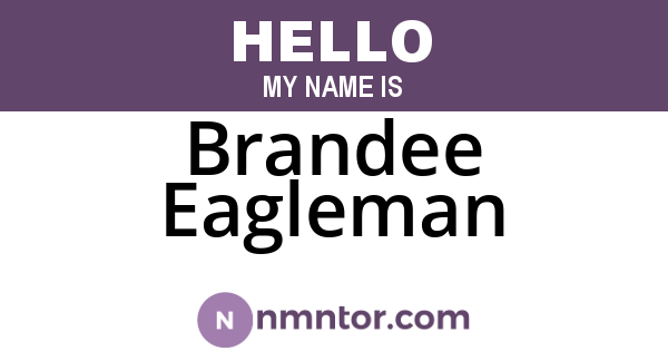 Brandee Eagleman