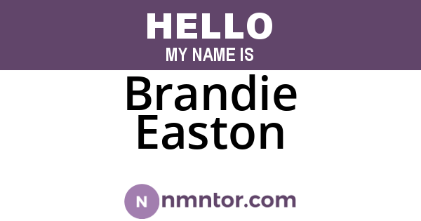 Brandie Easton