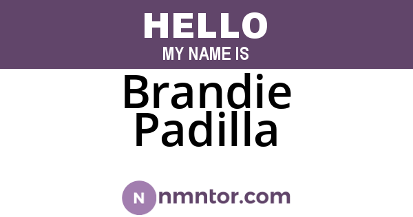 Brandie Padilla