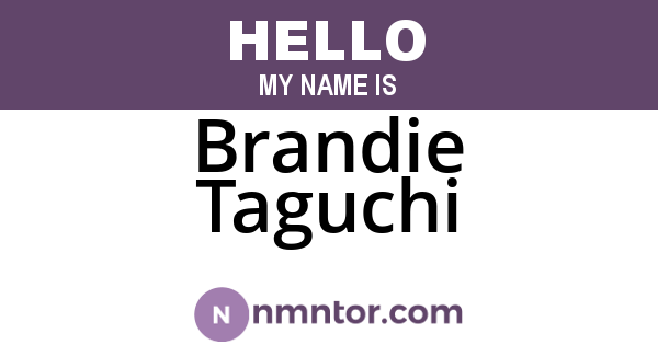 Brandie Taguchi