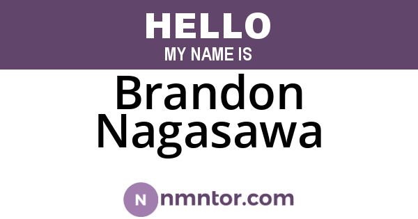 Brandon Nagasawa
