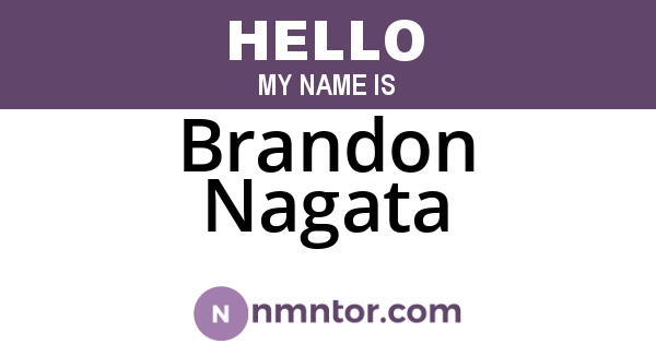 Brandon Nagata