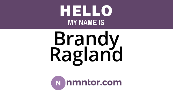 Brandy Ragland