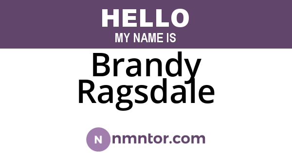 Brandy Ragsdale