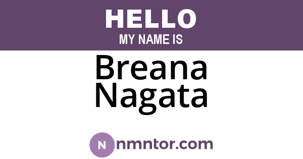 Breana Nagata