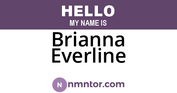 Brianna Everline