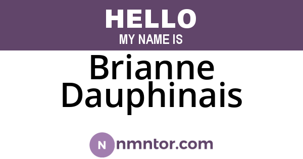 Brianne Dauphinais