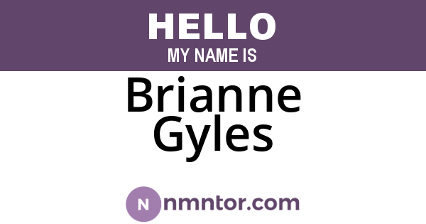 Brianne Gyles