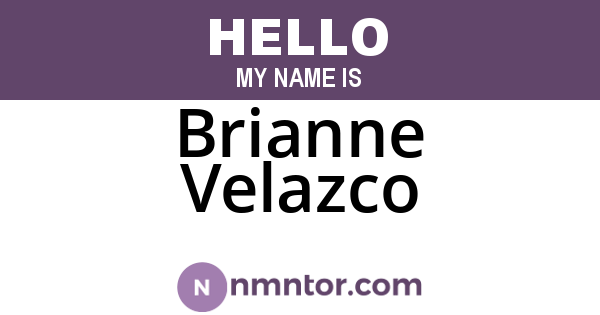 Brianne Velazco